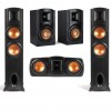 Klipsch Synergy Black Label Speakers: 2x F-300 Floors + C-200 Center + B-200 Bookshelf $549, More
