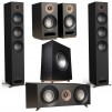 Jamo Speakers: Pair S 809 + S 83 Center + Pair S 803 Bookshelves + S 810 SUB