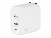 Monoprice 40W 2-Port Power Delivery GaN USB-C Wall Charger