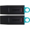 2-pk Kingston 64GB DataTraveler Exodia 3.2 Flash Drive