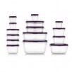 Rubbermaid 30pc Easy Find Lids Amethyst