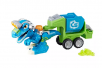 Playskool Chomp Squad Raptor Compactor Garbage Truck Toy w/ Raptor Dinosaur $4, More