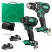 Metabo HPT  MultiVolt 2-Tool 18-volt Brushless Power Tool Combo Kit with Hard Case