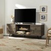 Bulhary TV Stand for TVs up to 80" (Slate Gray)