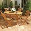 Woodridge 5 Pc outdoor dining set (table + 4 chairs)