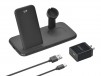 Monoprice 3-in-1 Wireless Charging Stand, Bundled with QC3.0 Wall Charger