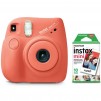 Fujifilm Instax Mini 7+ Instant Film Camera (Coral)