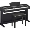 Yamaha Arius YDP-144 88-Key Traditional Console Digital Piano with Bench & PA150 AC Power Adapter