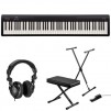 Roland FP-10 88-Key Digital Piano (Black) with Stand, Bench, Pedal & Headphones