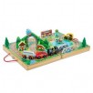 Melissa & Doug Take-Along Railroad 17pc