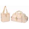 Uptown 2-Piece Travel Duffel And Carry-On Tote Set, Beige