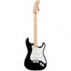 Squier Affinity Series Stratocaster Electric Guitar, Maple Fingerboard, Black  for $159, More