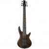 Ibanez GIO Series GSR206B Electric Bass Guitar, Rosewood Fretboard, Walnut Flat