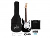 Indio by Monoprice Cali Complete Full-size Electric Guitar Package with 10W Amp, Strap,