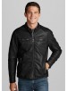 Jos A Bank 1905 Collection Tailored Fit Faux Leather Jacket