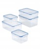Lock n Lock Easy Essentials Rectangular 10-Pc. Food Storage Set