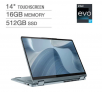Lenovo Flex 7i Intel Evo Platform 14" 2-in-1 Touchscreen Laptop: Core i7-1255U - Windows 11