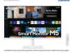 SAMSUNG 27" 60 Hz VA FHD Smart Monitor with Streaming TV 4 ms (GTG) 1920 x 1080 HDMI