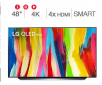 LG 48" Class - OLED C2 Series - 4K UHD OLED TV - Allstate 3-Year Protection Plan Bundle $899.99, More