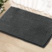 Latitude Run 16"x24" Chenille Microfiber Non-Slip Bath Rug (various colors) From $6.07