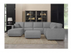 Thomasville Cayson 4-piece Fabric Sectional with Chaise and Ottoman