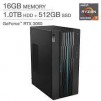 Lenovo IdeaCentre Gaming Desktop: Ryzen 7-5700G, 16GB DDR4, 512GB SSD, GeForce RTX 3060 12GB, Win 11