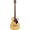 Fender CB-60SCE Concert Acoustic Electric Bass Guitar, Laurel Fingerboard, Natural