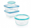 Snapware Total Solution 8-Pc. Glass Storage Container Set
