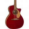 Fender Newporter Player Limited-Edition Acoustic-Electric Guitar Midnight Wine
