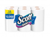 12-Pack Scott 1000 1-Ply Regular Toilet Paper Rolls