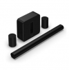 Sonos Premium Immersive Soundbar Set with Arc, Wireless Sub, & Era (Black or White)