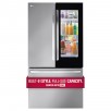 LG InstaView 26.5-cu ft Counter-depth Smart French Door Refrigerator with Ice Maker (Stainless Steel