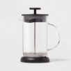 20oz French Press Coffee Makers with Silicone Boot Hangtag Clear - Room Essentials