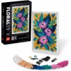 LEGO ART Floral Art 3 in 1 Flowers Crafts Set, Wall Decor 31207