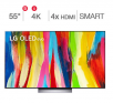 LG 55" Class - OLED C2 Series - 4K UHD OLED TV - Allstate 3-Year Protection Plan Bundle
