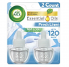 2-Count 0.67-Oz Air Wick Plug-In Scented Oil Air Freshener (Fresh Linen)