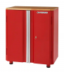 Husky 33" Ready-to-Assemble 24-Gauge Steel 2-Door Garage Base Cabinet (Red)