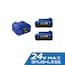 Kobalt 24 2-Pack 4 Amp-Hour; 4 Amp-Hour Lithium-ion Power Tool Battery + Charger (KBCD 3424-03) + Bonus Tool