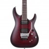 Schecter C-1 Platinum FR-S Sustainiac Electric Guitar (Crimson Red Burst)
