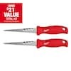 Home Depot: Milwaukee Rasping Jab Saw with 6 in. Drywall Blade (2-Pack) $12.97, More
