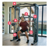 Inspire Fitness SF3 Smith Functional Trainer with Folding Bench and 1 Year Inspire Fitness App Subscription Included