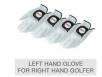 Costco Members: 4-Pack Kirkland Signature Leather Golf Glove (Right or Left Hand)