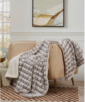 50" x 60" Royal Luxe Reversible Micromink to Faux-Sharpa Throw (various colors)