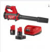 Milwaukee M12 12V Lithium-Ion Cordless Compact Spot Blower Bundle