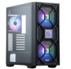 Rosewill Vortex P500 ATX Mid Tower Computer Case w/ Tempered Glass (Black)