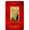 1 oz Gold Bar PAMP Lunar Legends Azure Dragon (New in Assay)
