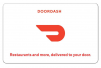 $50 DoorDash or Taco Bell Value eGift Card (Email Delivery) for $39.98