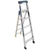 Werner LEANSAFE X3 Aluminum 3-in-1 Multi-Position Ladder