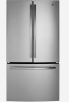 GE 27-cu ft French Door Fingerprint Refrigerator