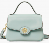 Tory Burch Small Robinson Leather Top Handle Bag $243.6, More